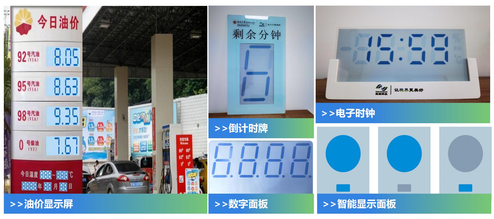 段码屏应用场景展示